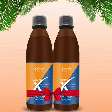 Combo - Bhumija Lifesciences Active X (Shakti Aasav) (Pack of 2)